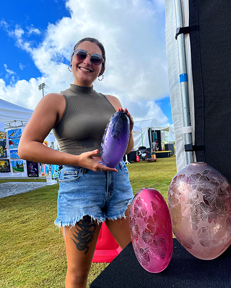 ARTISTS TALK & First Friday Glassblowing Demo with Emily Potter