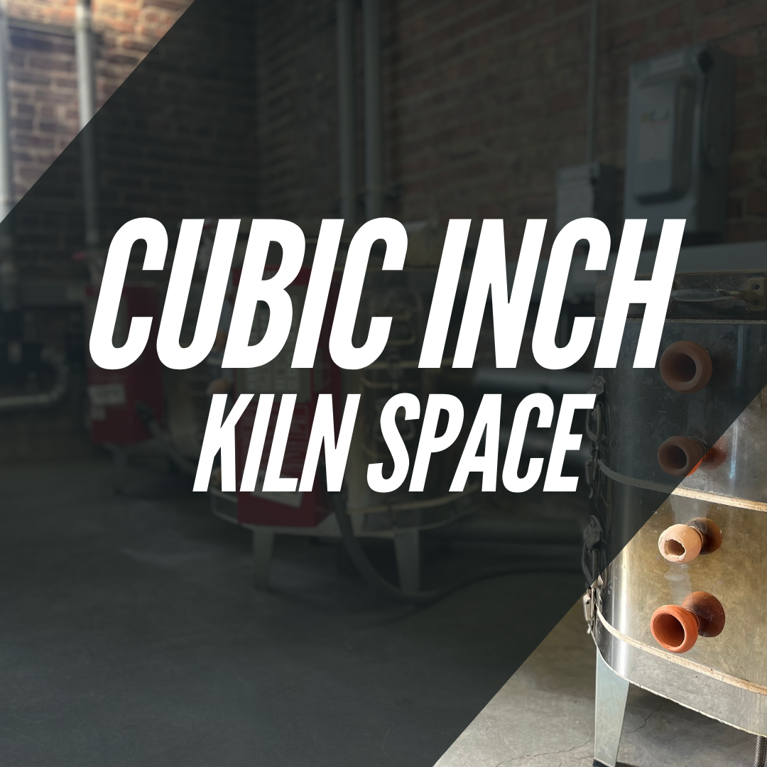 Cubic Inch Kiln Rental Space - Communal