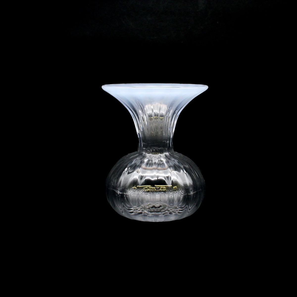 Baby Blue Trumpet Optic Vessel