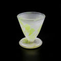 White and Yellow Pour Over Coffee Maker
