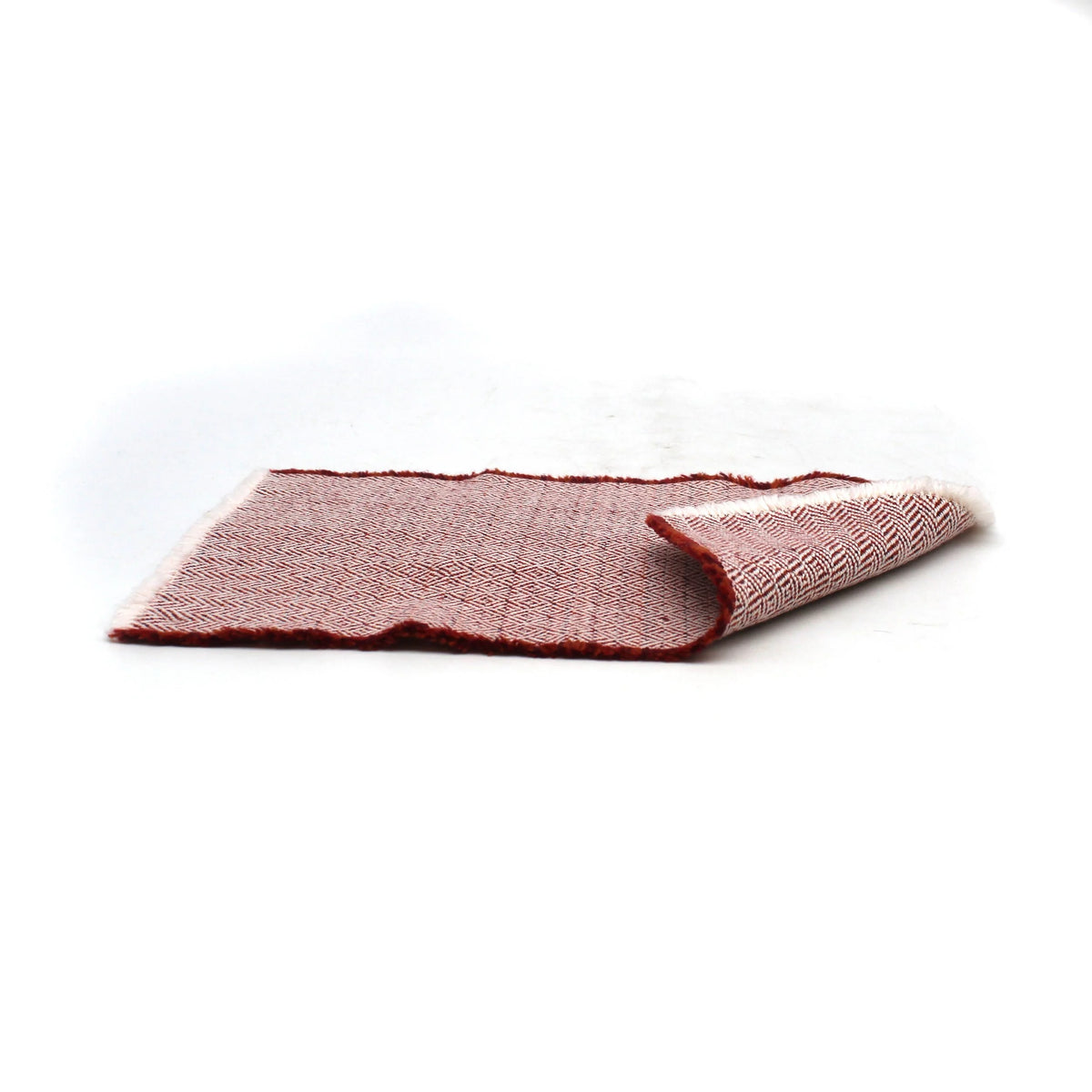 Brick Herringbone Luncheon Napkin