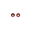 Red Circle Studs
