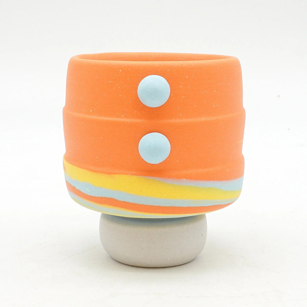 Orange Swirl Cup
