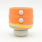 Orange Swirl Cup