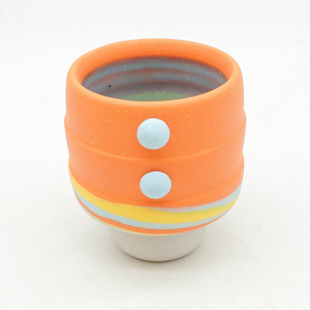Orange Swirl Cup
