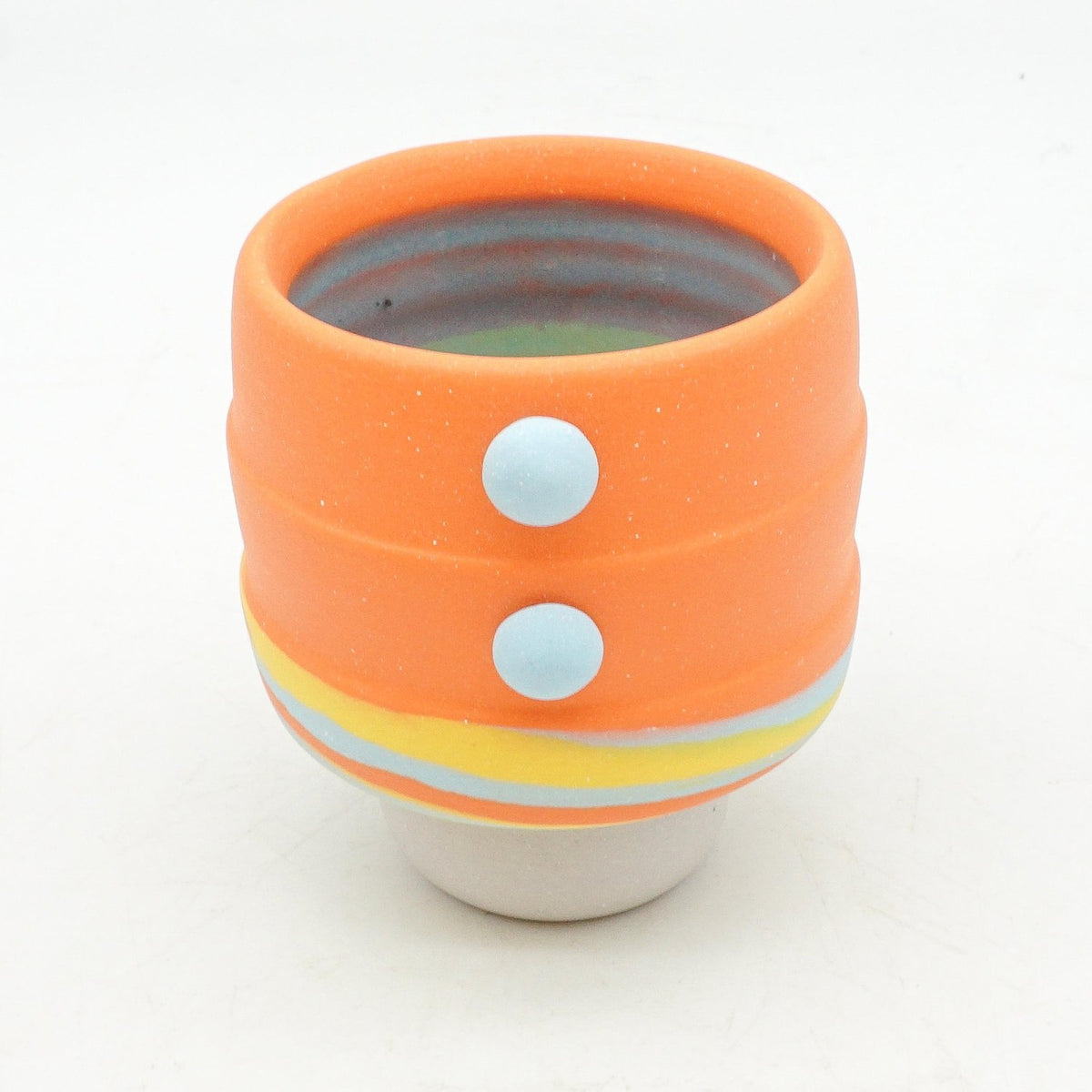 Orange Swirl Cup