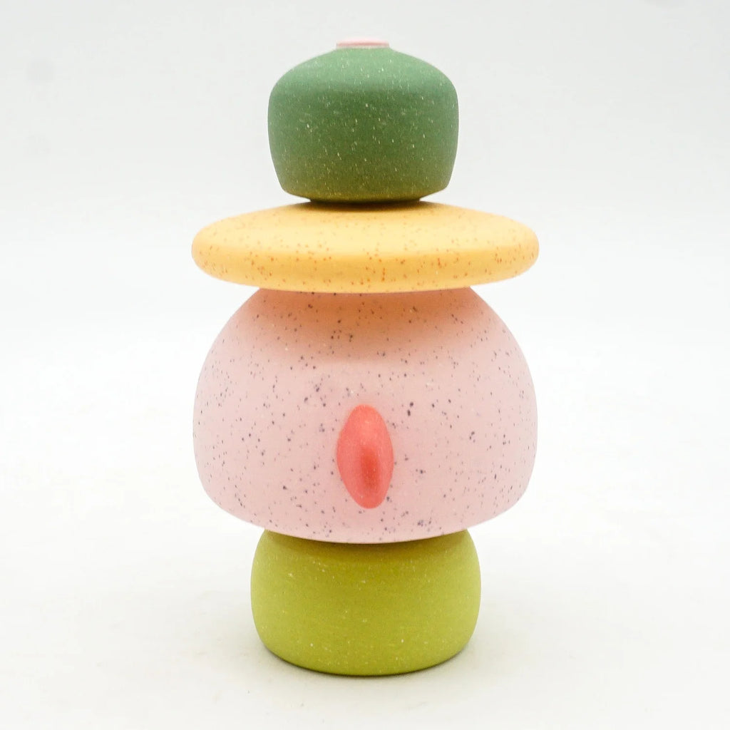 Pink Speckle Jar