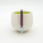 White Speckle Sculptural Cup