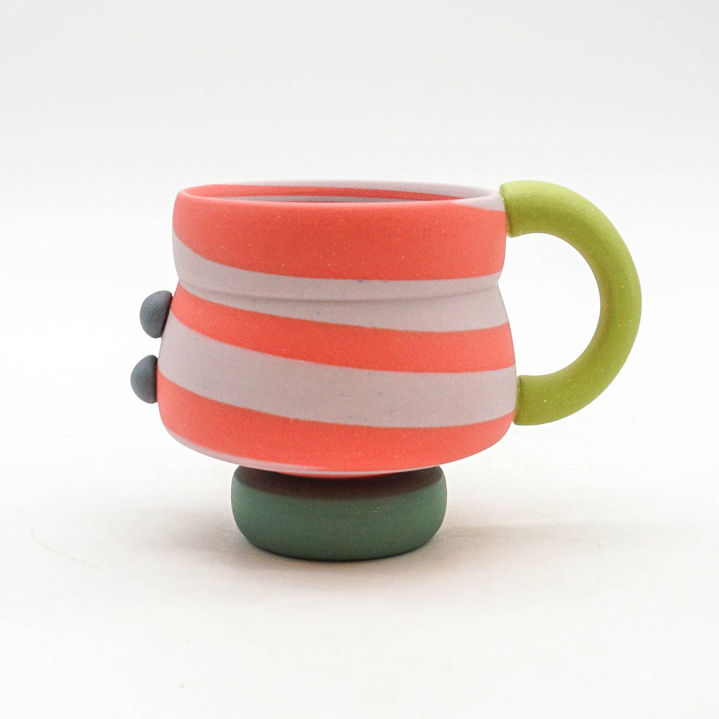 Red Swirl Mug