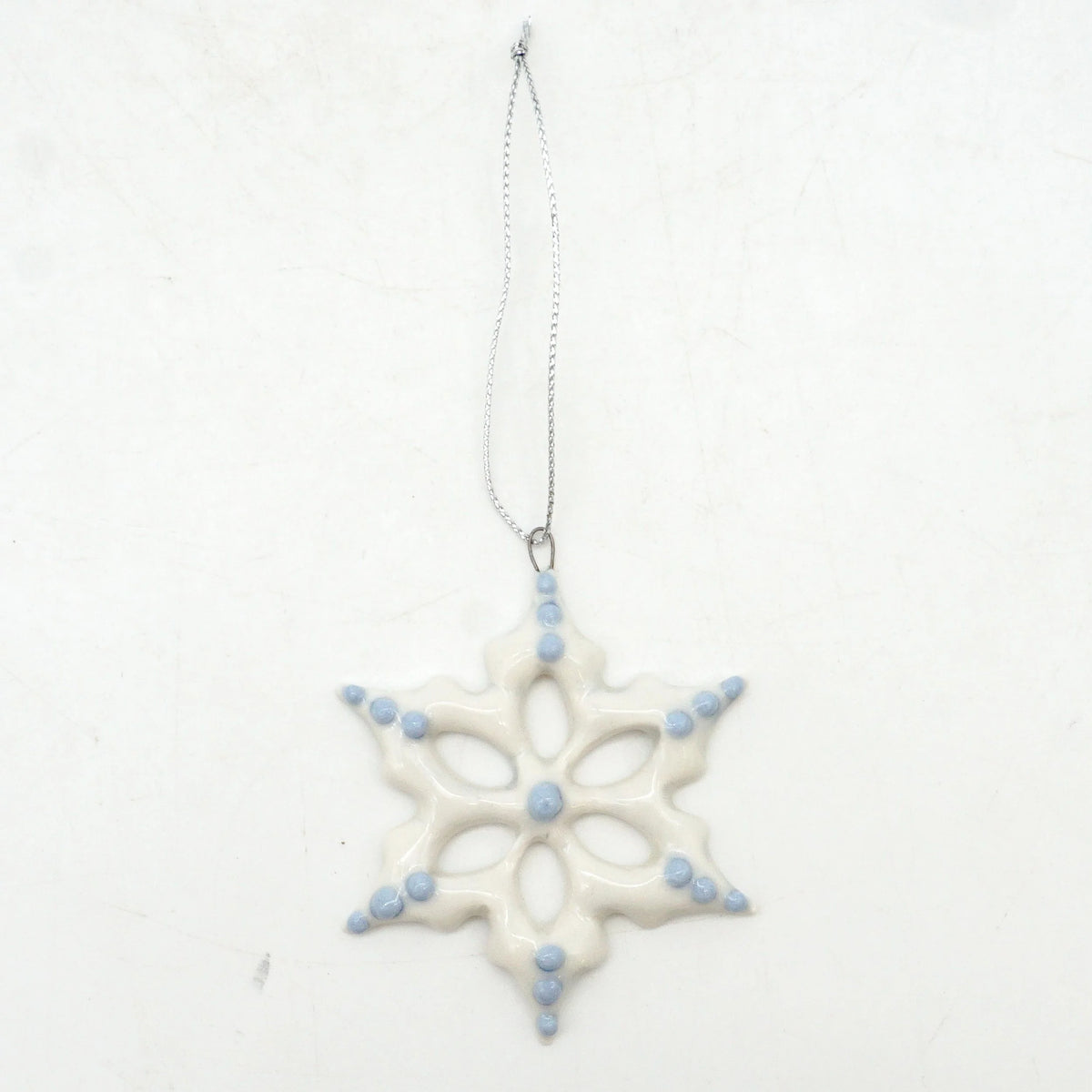 Snowflake Ornament - Light Blue