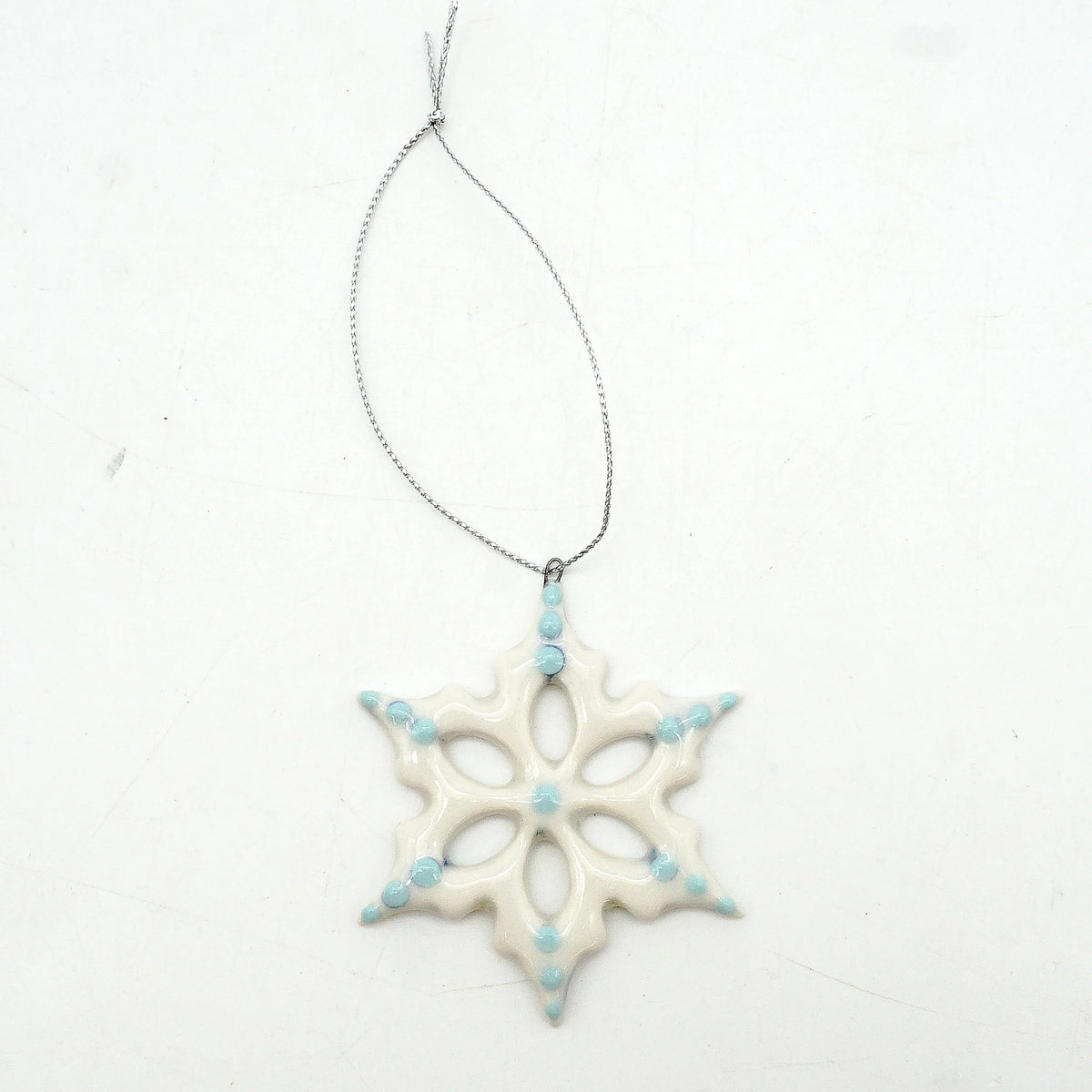 Snowflake Ornament - Teal