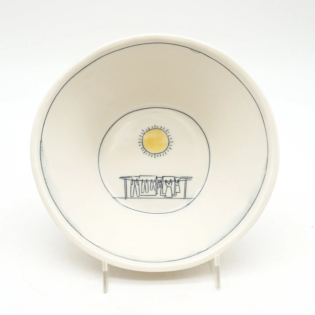 Clothesline Cereal Bowl