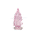 Pink Glass Christmas Tree