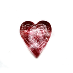 Glass Heart Paper Weight