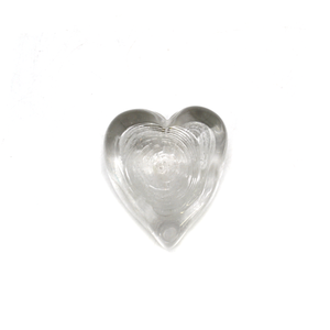 Glass Heart Paper Weight
