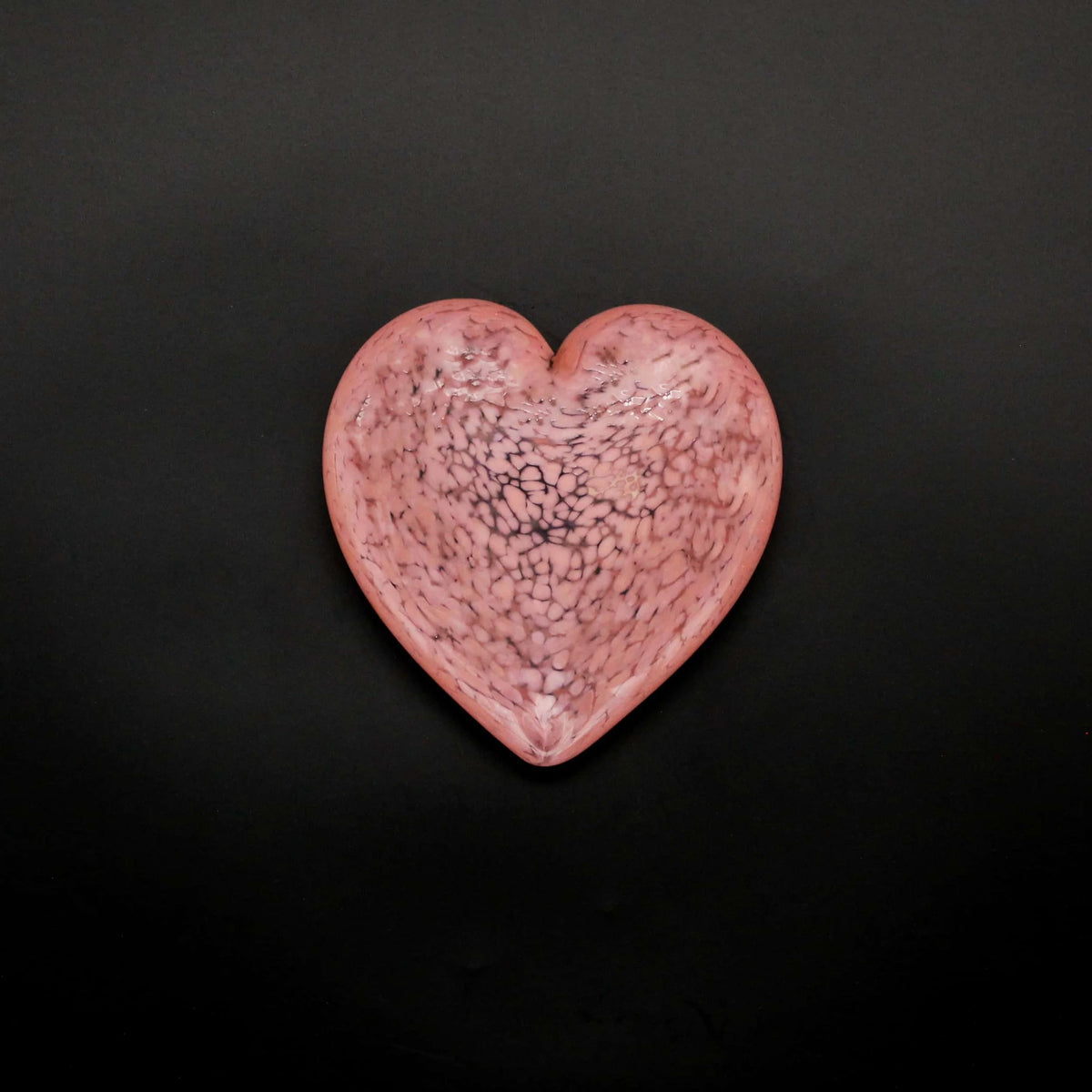 Glass Heart - Pink