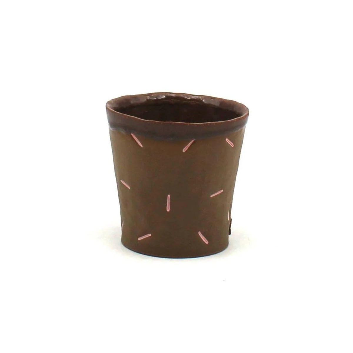 Brown Juice Cup