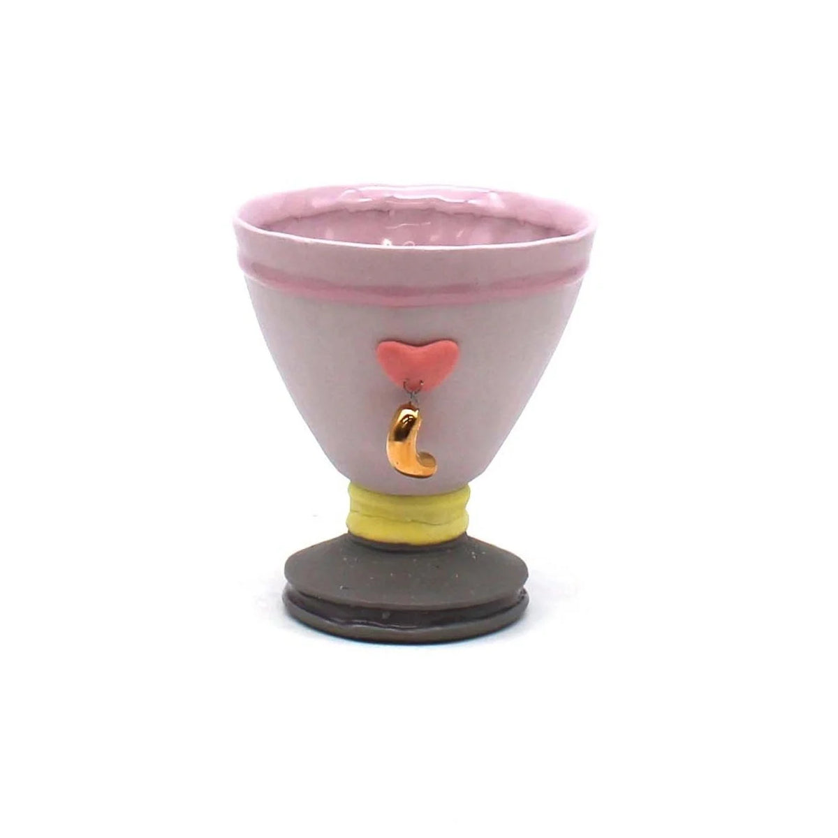 Purple Dangle Ice Cream Goblet
