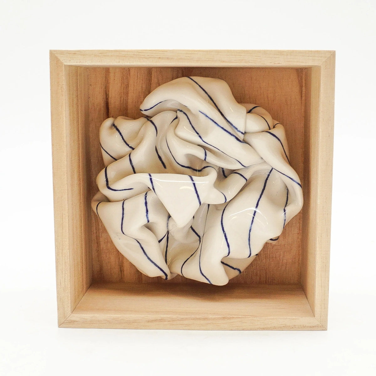 Blue Striped Wall Hanging