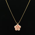 Necklace - Pink and White