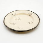 Dachsund Plate - White