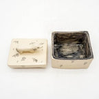Trinket Box - White Dog