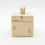 Trinket Box - White Dog
