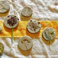 Ceramic Buttons and Stitching with Hadley Clark
