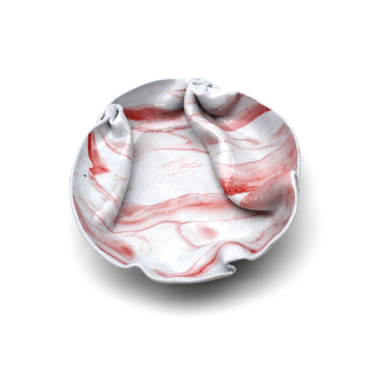 Blue and Orange Jewelry Dish