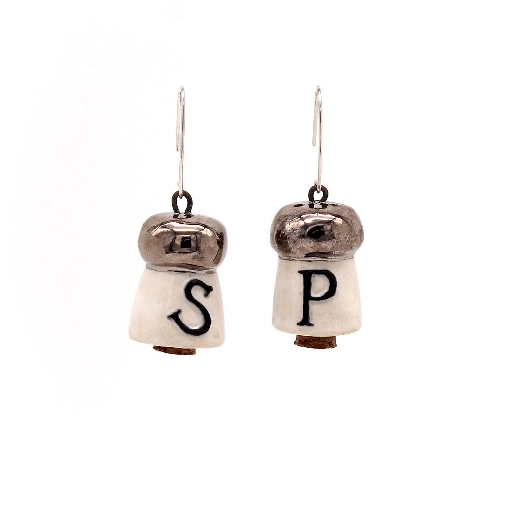 Silver Shaker Earrings