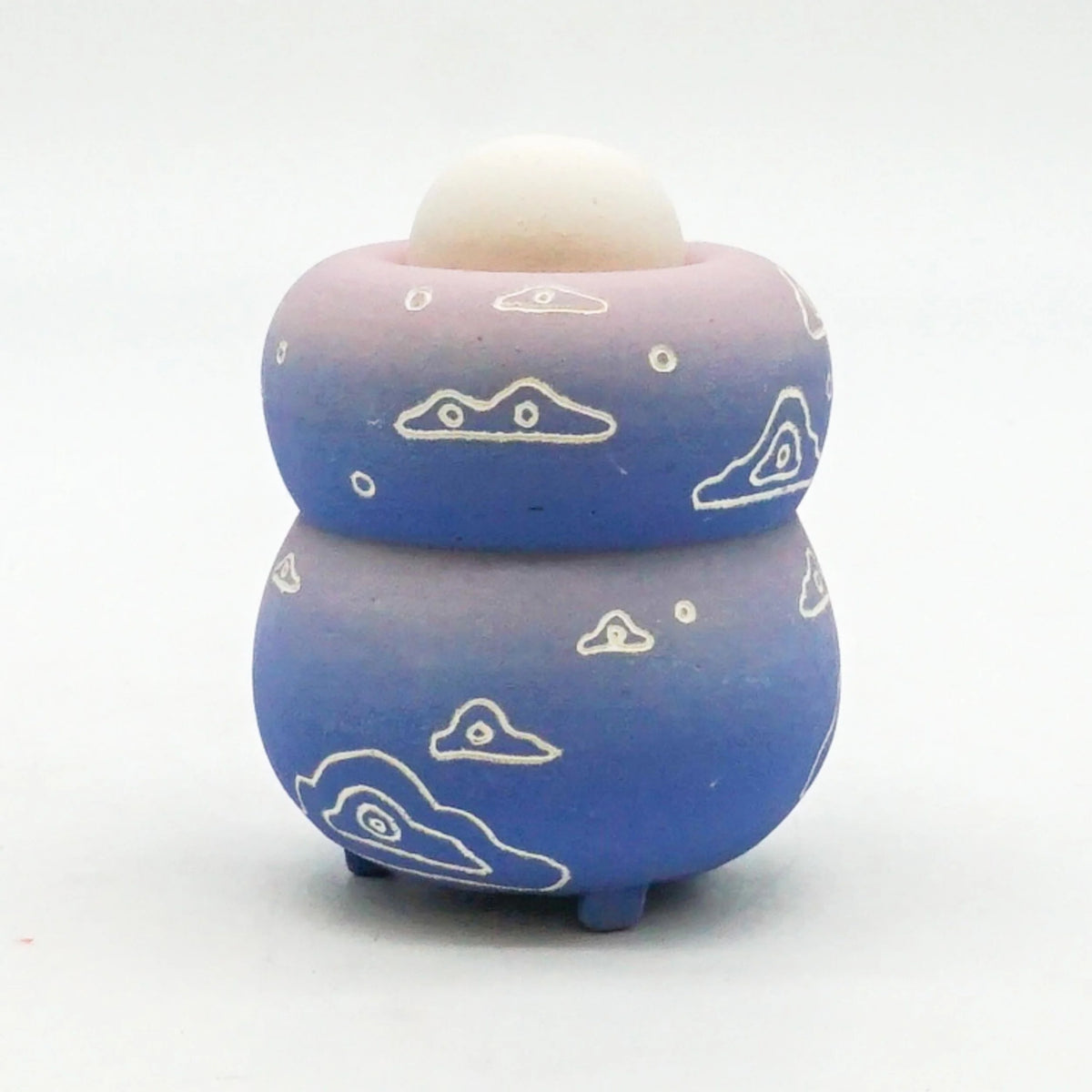 Lavender Moon Jar