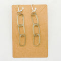 Sun Shift Chain Earrings
