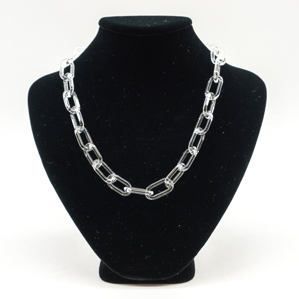 Clear Chain Necklace