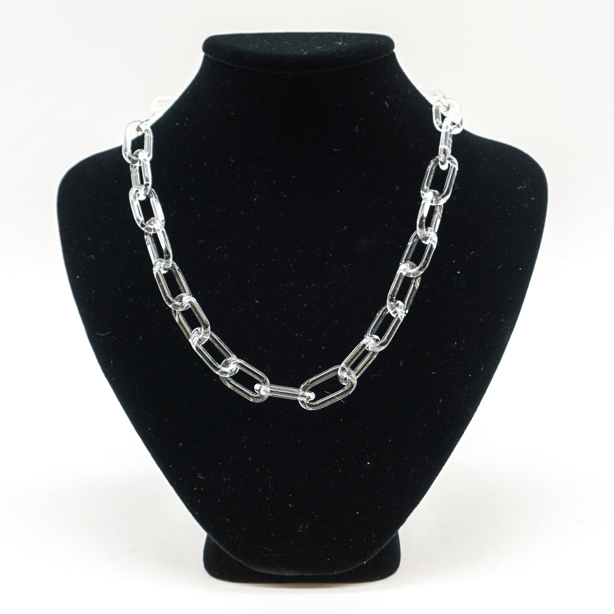 Clear Chain Necklace