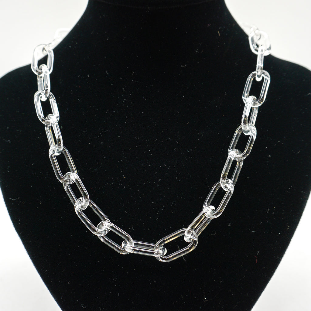 Clear Chain Necklace