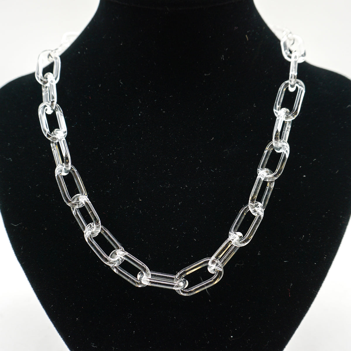 Clear Chain Necklace