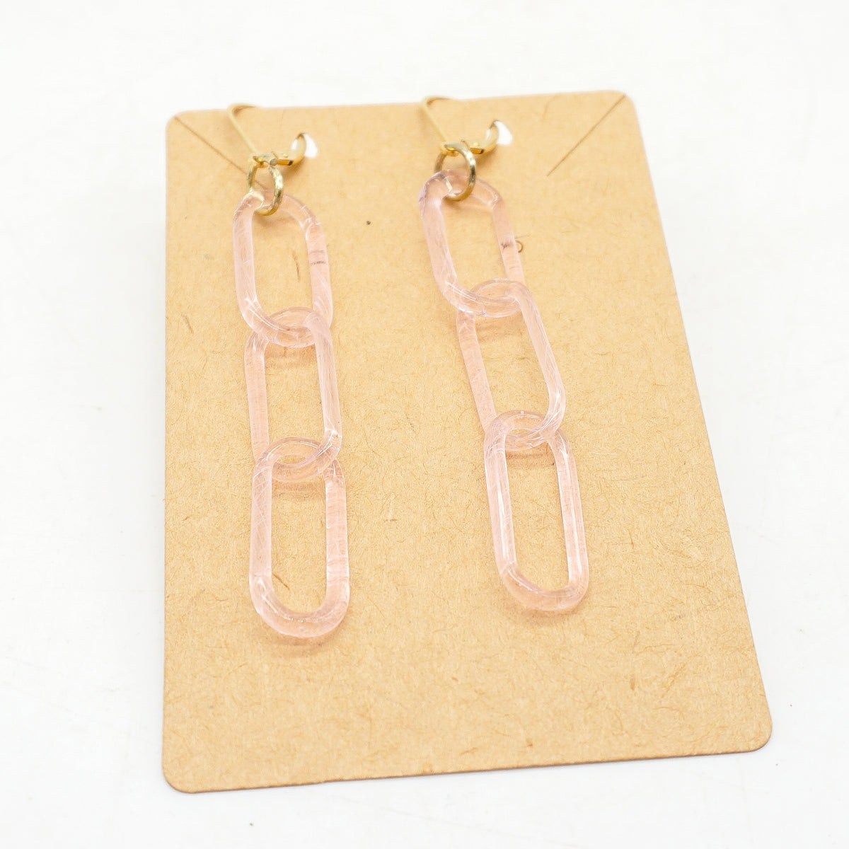 Sweet Pea Chain Earrings