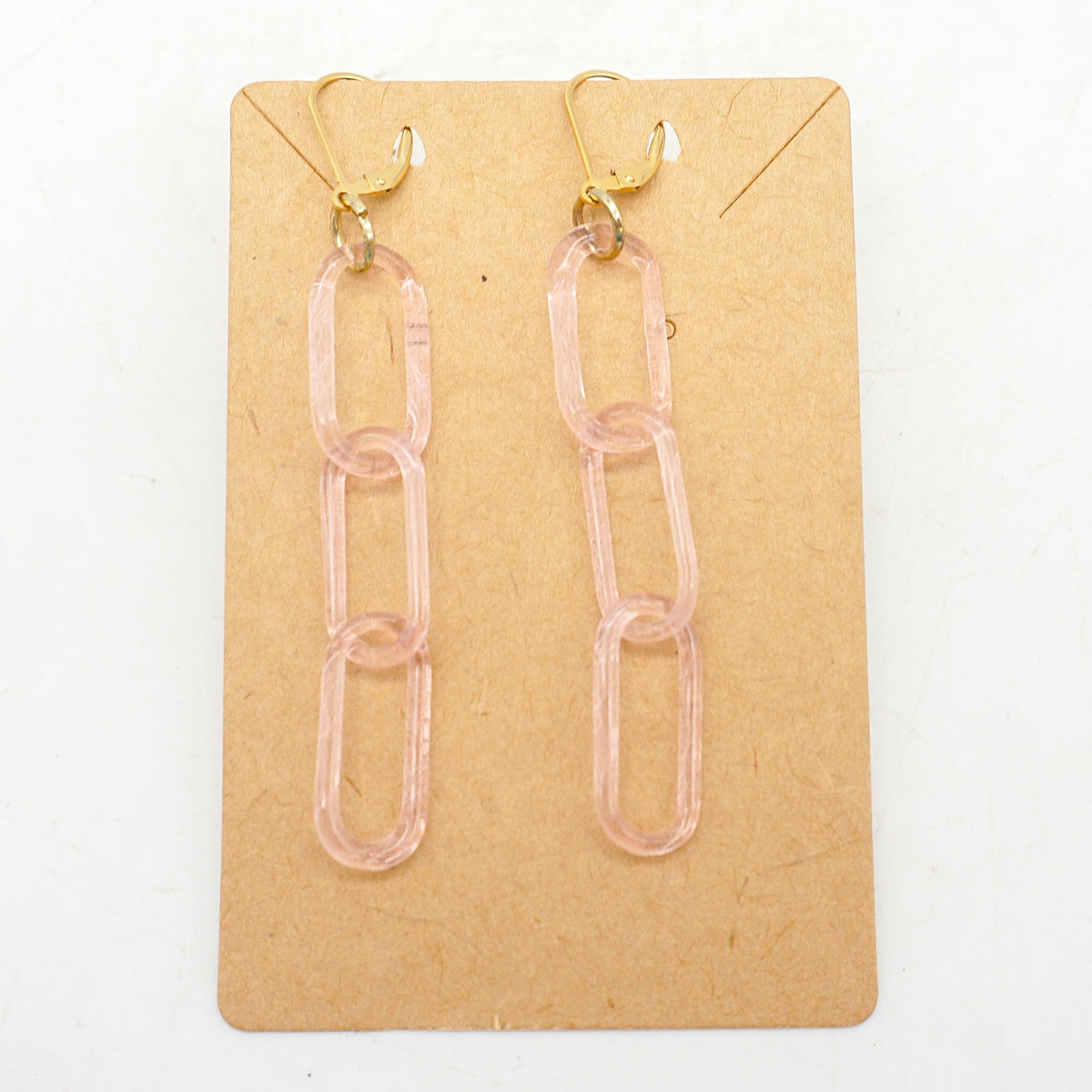 Sweet Pea Chain Earrings