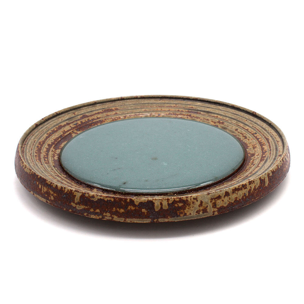"Simulant" Glaze Stone Saggar Dish