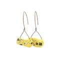 Confetti Yella' Ear Dangles