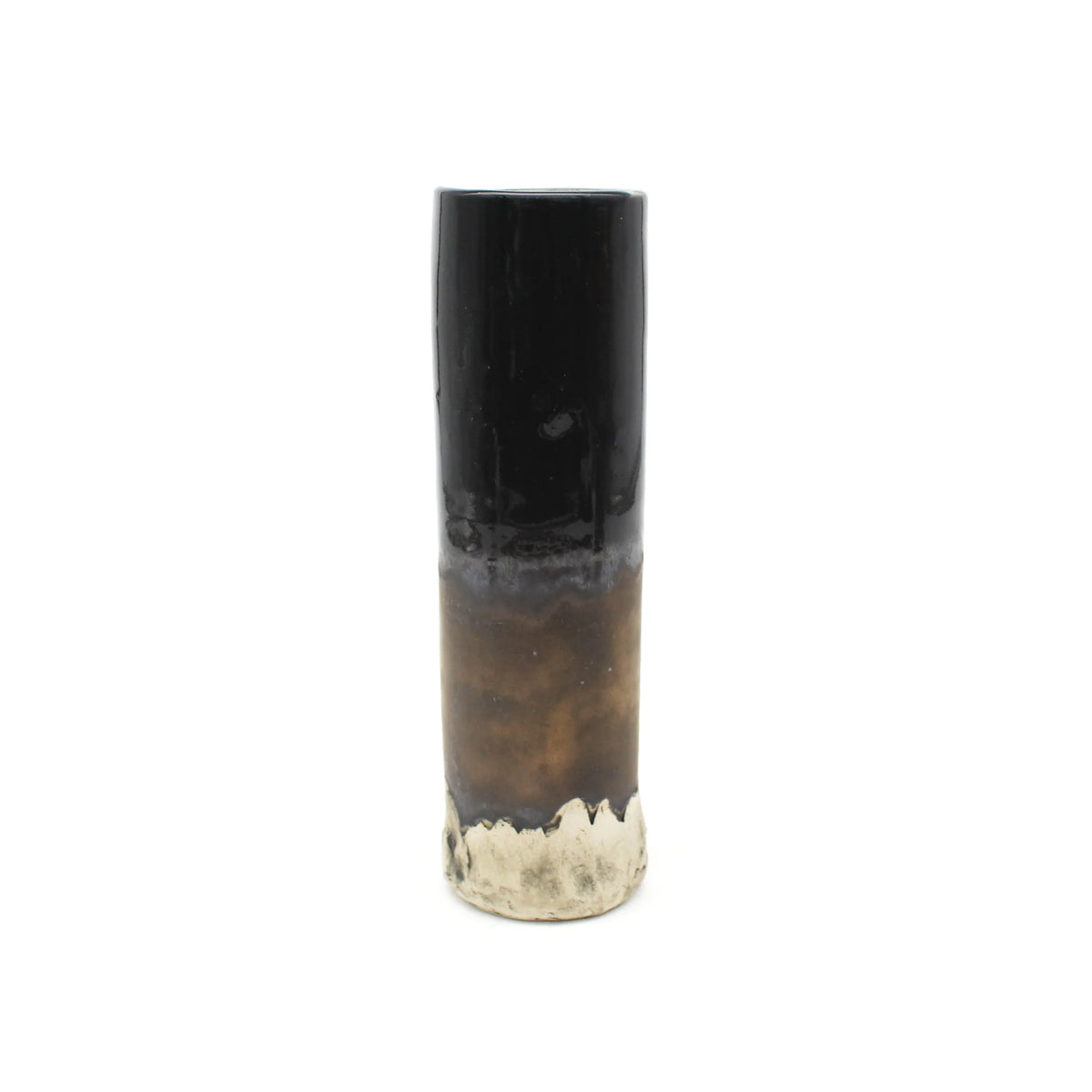 Black and Gold Bud Vase