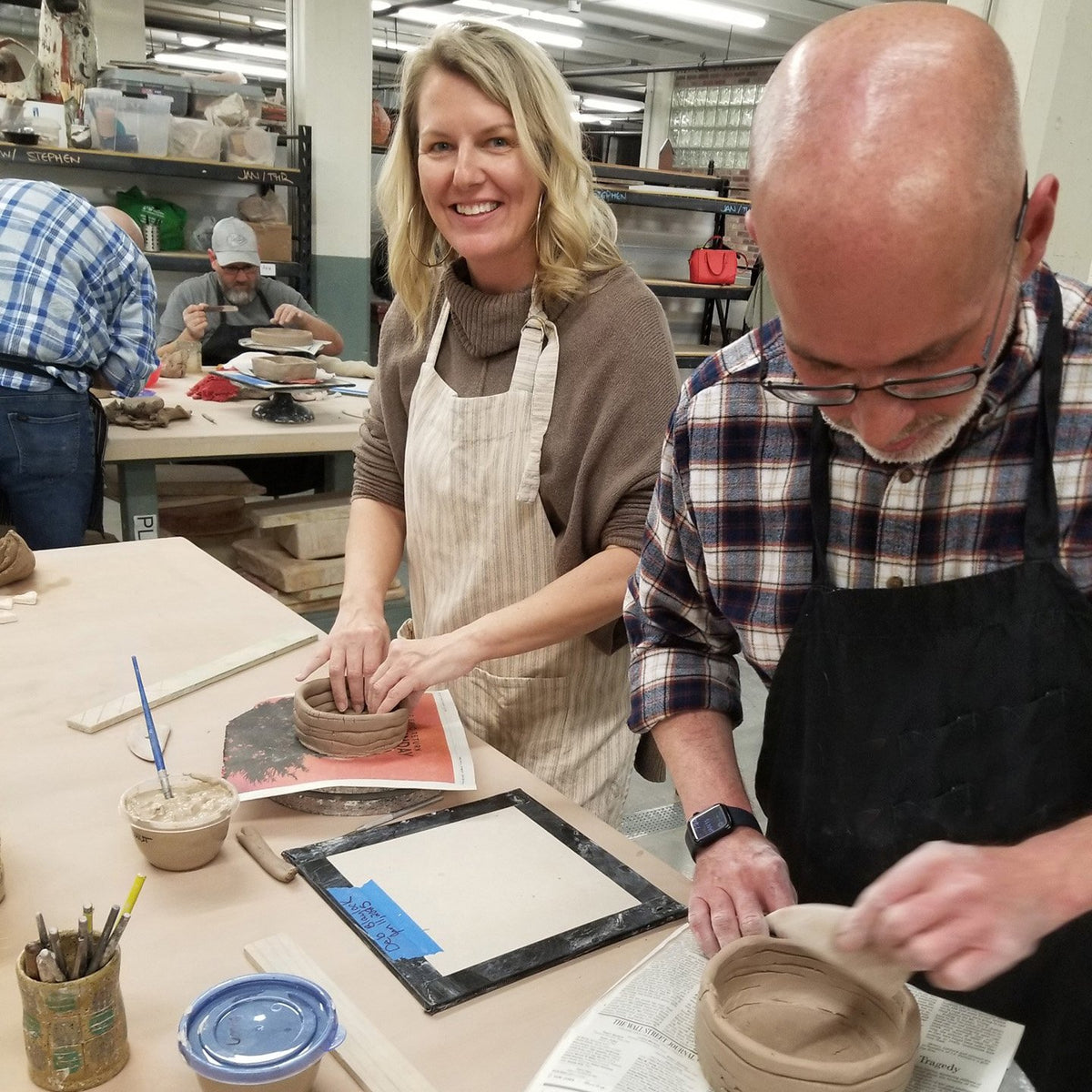 Handbuilding/Sculpting Objects: 6:30PM-8:30PM