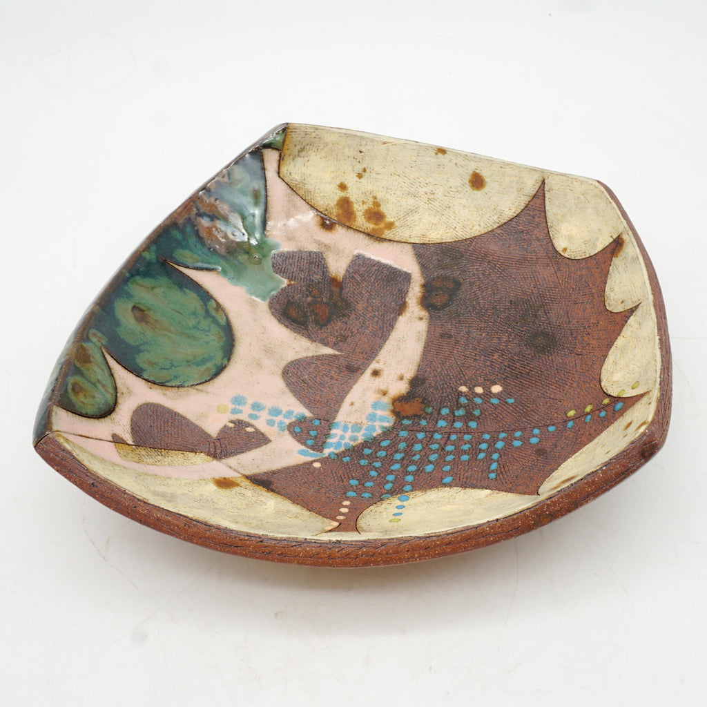 Colorful Plate-Bowl