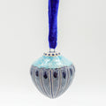 Porcelain Frosted Evening Ornament