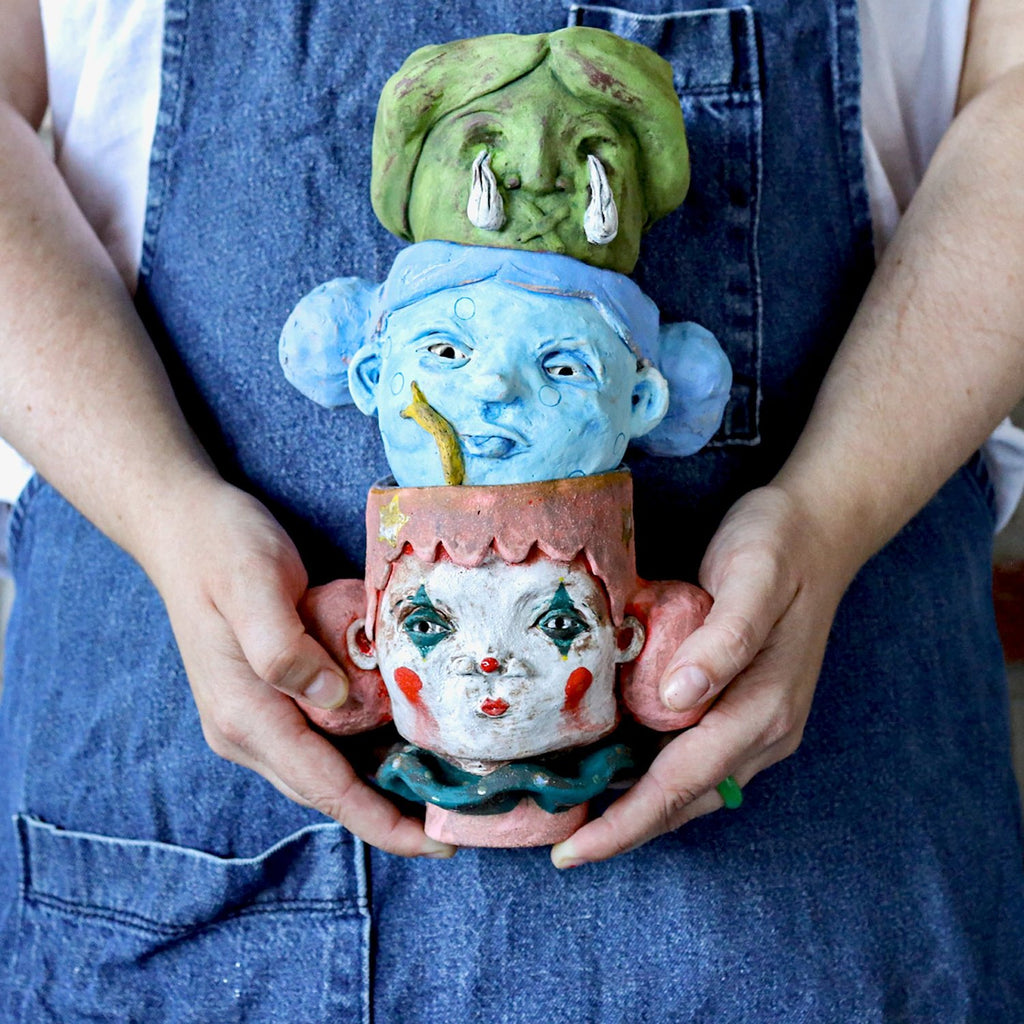 Expressive Figure Cups