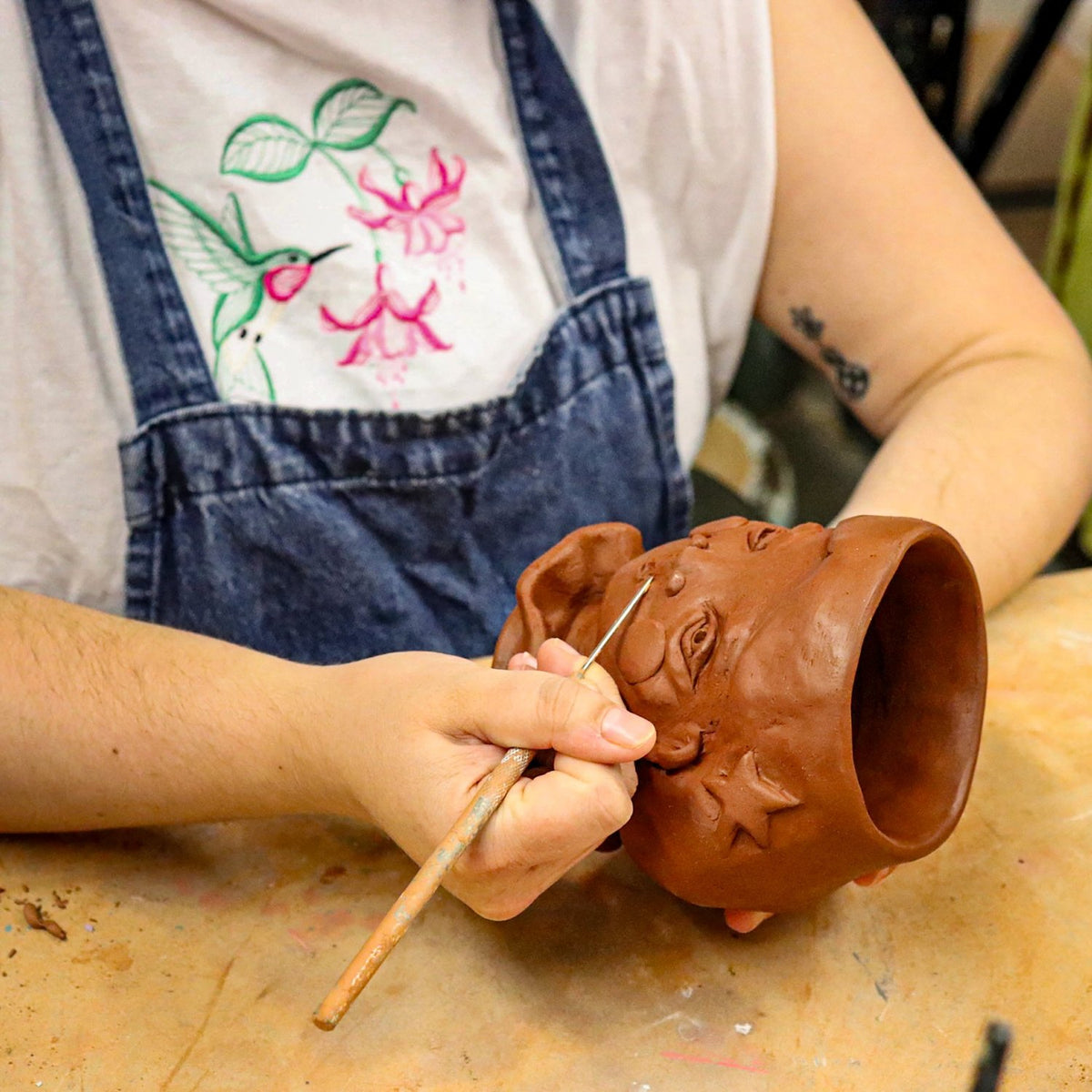 Expressive Figure Cups