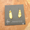 Maple Seed Ear - 24k Yellow Gold