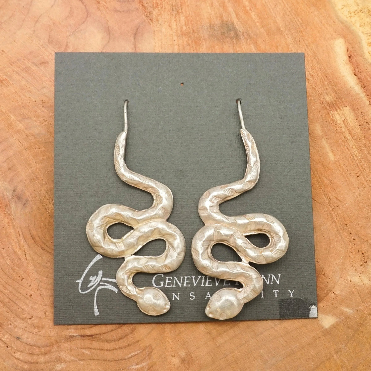 Squiggle Snake Earrings