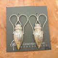 Long Horn Beetle Earrings