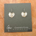 Small Geranium Earrings